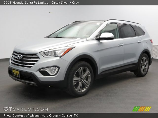 2013 Hyundai Santa Fe Limited in Circuit Silver