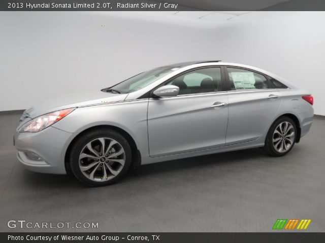 2013 Hyundai Sonata Limited 2.0T in Radiant Silver