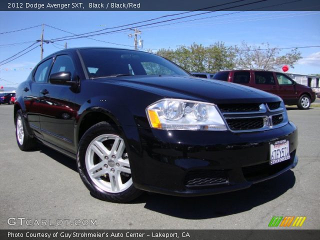 2012 Dodge Avenger SXT in Black