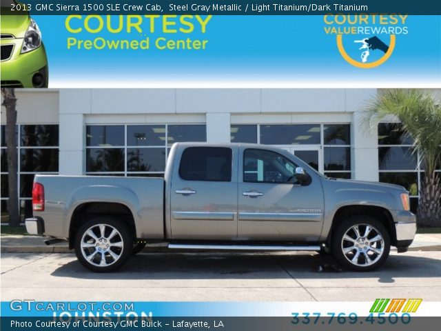 2013 GMC Sierra 1500 SLE Crew Cab in Steel Gray Metallic