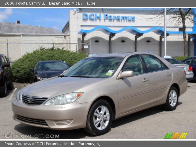 2006 Toyota Camry LE in Desert Sand Mica