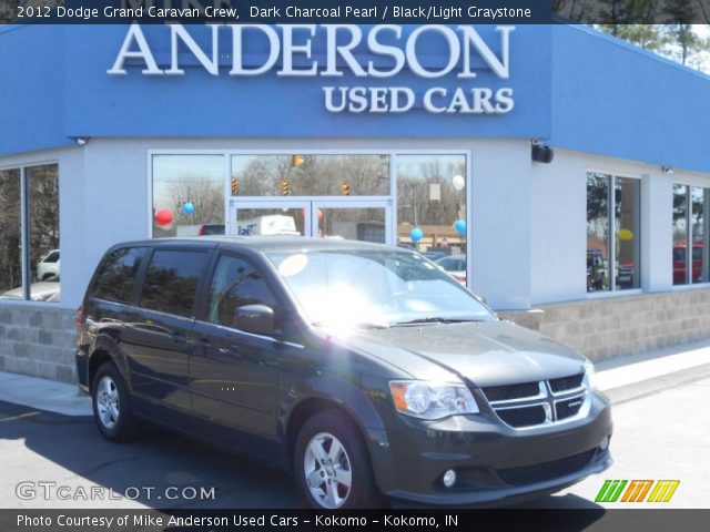 2012 Dodge Grand Caravan Crew in Dark Charcoal Pearl