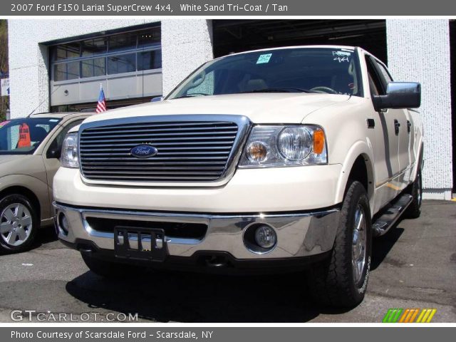 2007 Ford F150 Lariat SuperCrew 4x4 in White Sand Tri-Coat