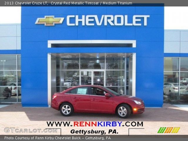 2013 Chevrolet Cruze LT in Crystal Red Metallic Tintcoat