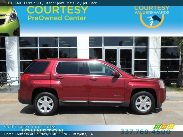 2010 GMC Terrain SLE in Merlot Jewel Metallic