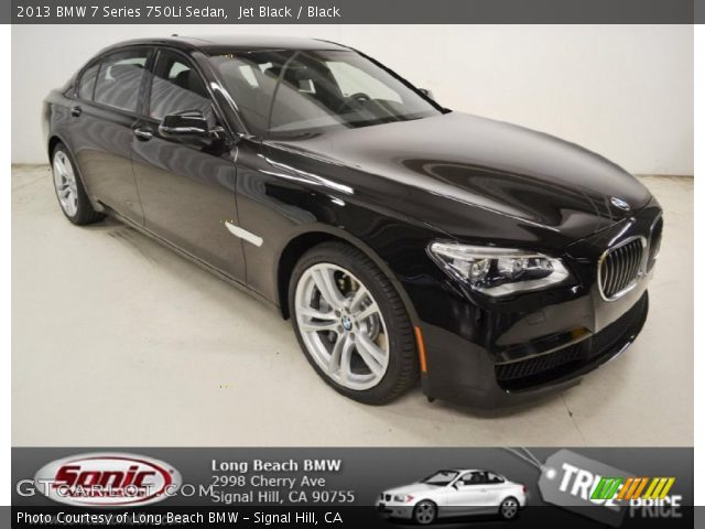 2013 BMW 7 Series 750Li Sedan in Jet Black