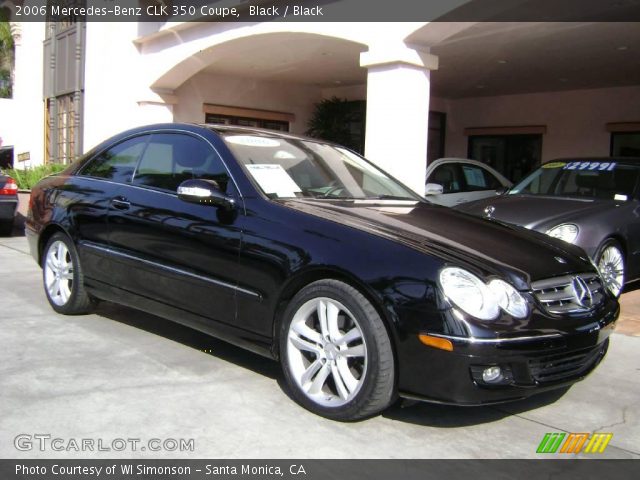 2006 Mercedes-Benz CLK 350 Coupe in Black