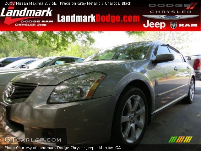 2008 Nissan Maxima 3.5 SE in Precision Gray Metallic