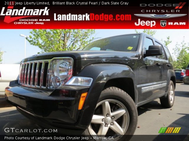 2011 Jeep Liberty Limited in Brilliant Black Crystal Pearl