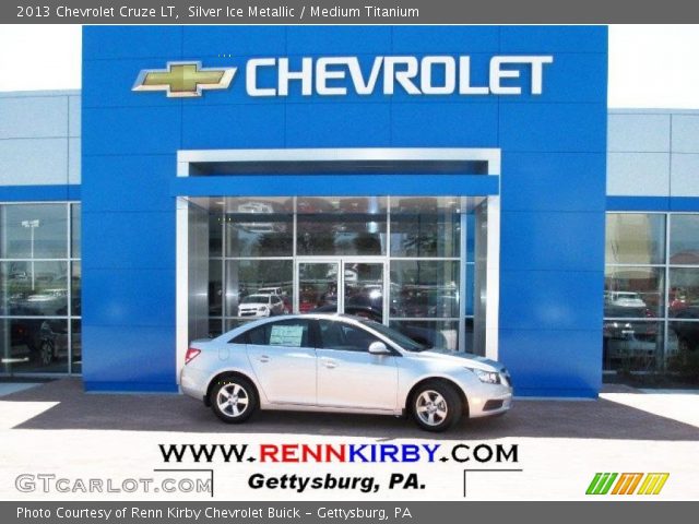 2013 Chevrolet Cruze LT in Silver Ice Metallic