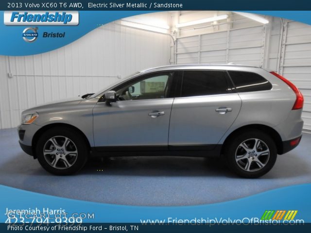 2013 Volvo XC60 T6 AWD in Electric Silver Metallic