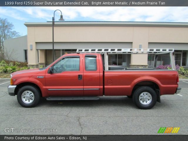 1999 Ford F250 Super Duty Lariat Extended Cab in Bright Amber Metallic
