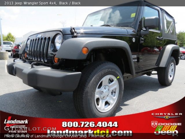 2013 Jeep Wrangler Sport 4x4 in Black