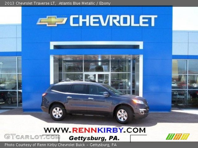 2013 Chevrolet Traverse LT in Atlantis Blue Metallic