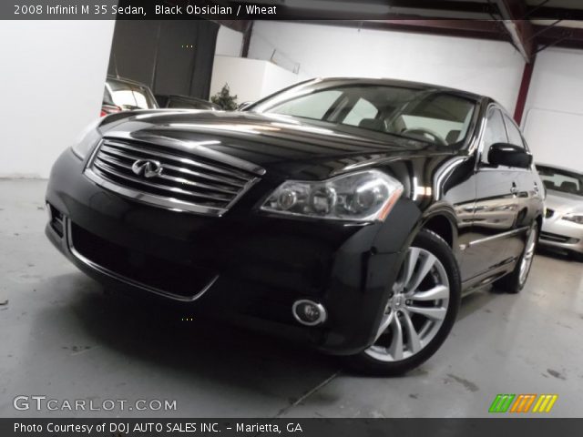 2008 Infiniti M 35 Sedan in Black Obsidian