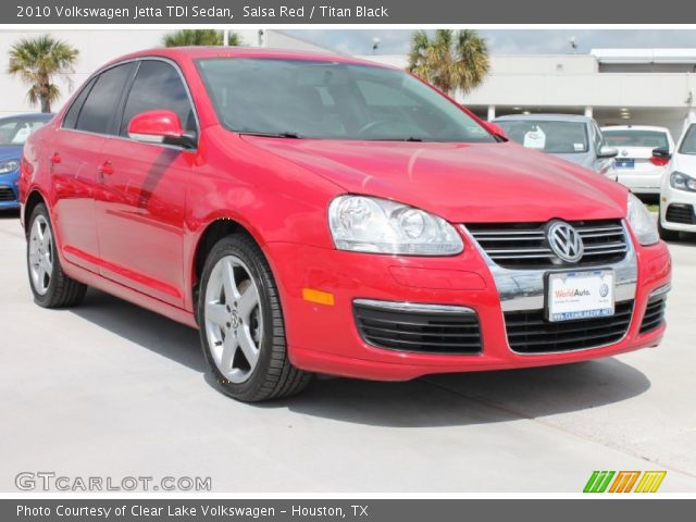 2010 Volkswagen Jetta TDI Sedan in Salsa Red