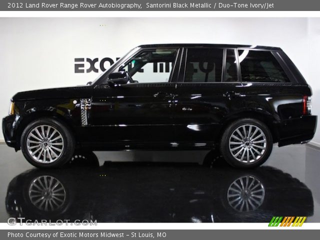2012 Land Rover Range Rover Autobiography in Santorini Black Metallic