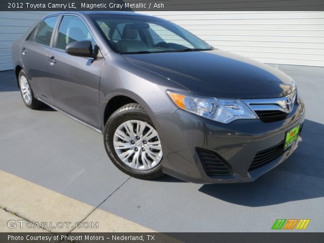 2012 Toyota Camry LE in Magnetic Gray Metallic