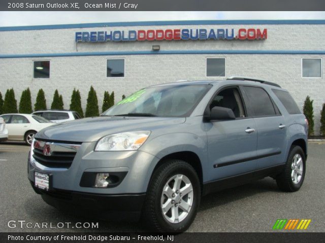 2008 Saturn Outlook XE in Ocean Mist