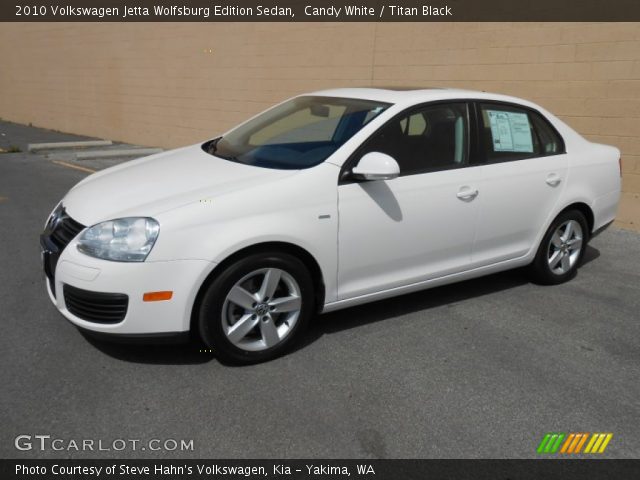 2010 Volkswagen Jetta Wolfsburg Edition Sedan in Candy White