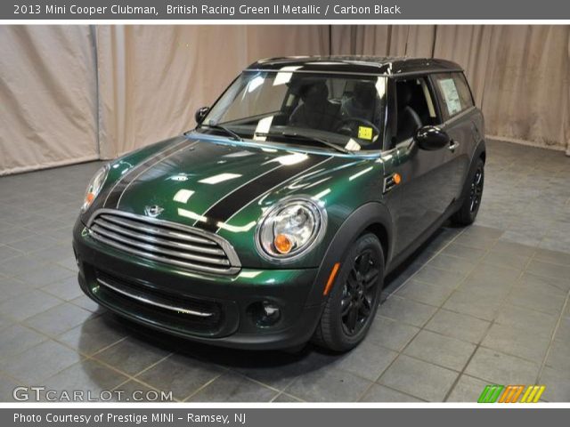 2013 Mini Cooper Clubman in British Racing Green II Metallic