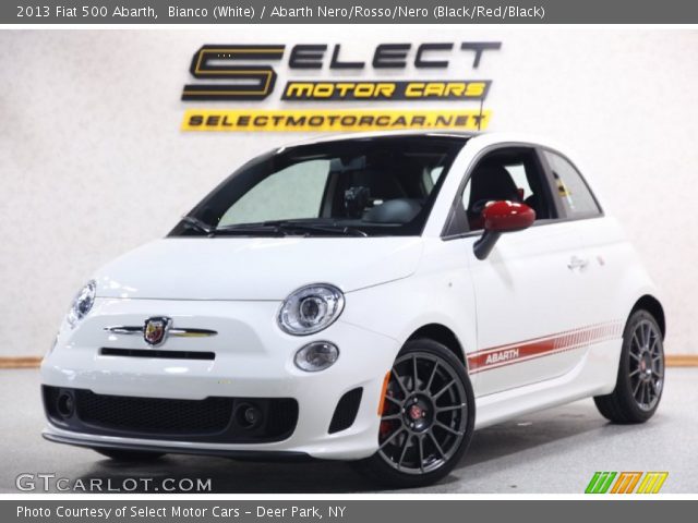 2013 Fiat 500 Abarth in Bianco (White)