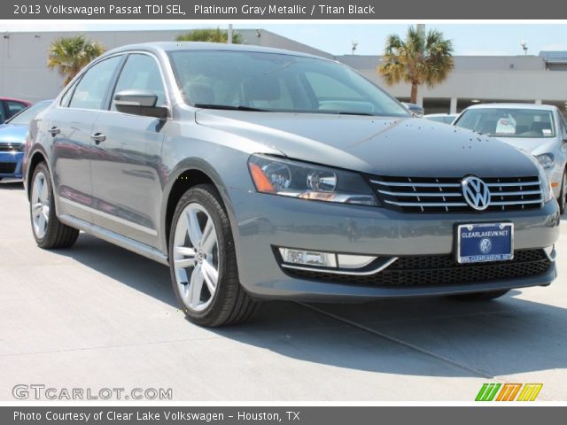 2013 Volkswagen Passat TDI SEL in Platinum Gray Metallic