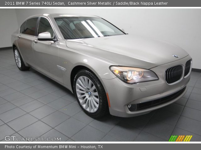 2011 BMW 7 Series 740Li Sedan in Cashmere Silver Metallic