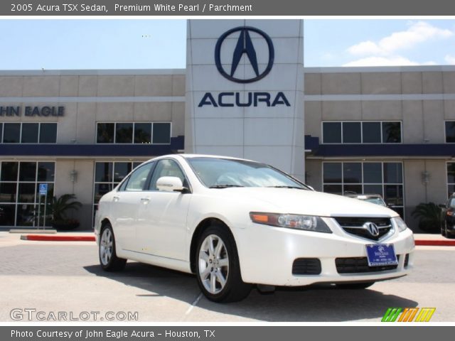 2005 Acura TSX Sedan in Premium White Pearl