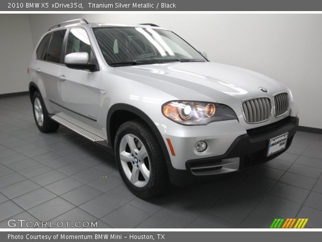 2010 BMW X5 xDrive35d in Titanium Silver Metallic