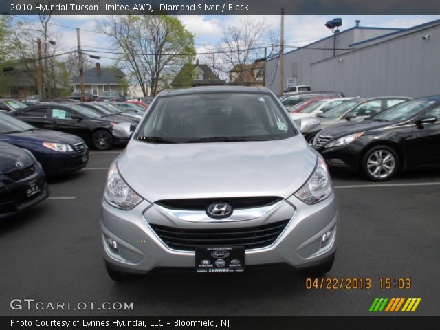 2010 Hyundai Tucson Limited AWD in Diamond Silver