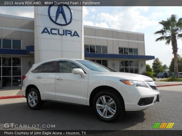 2013 Acura RDX AWD in White Diamond Pearl