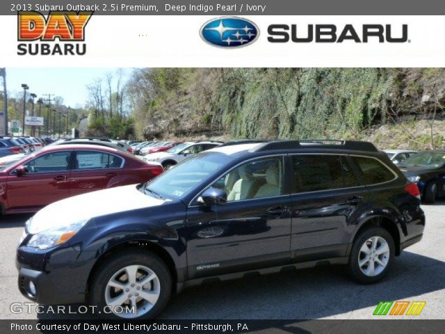 2013 Subaru Outback 2.5i Premium in Deep Indigo Pearl