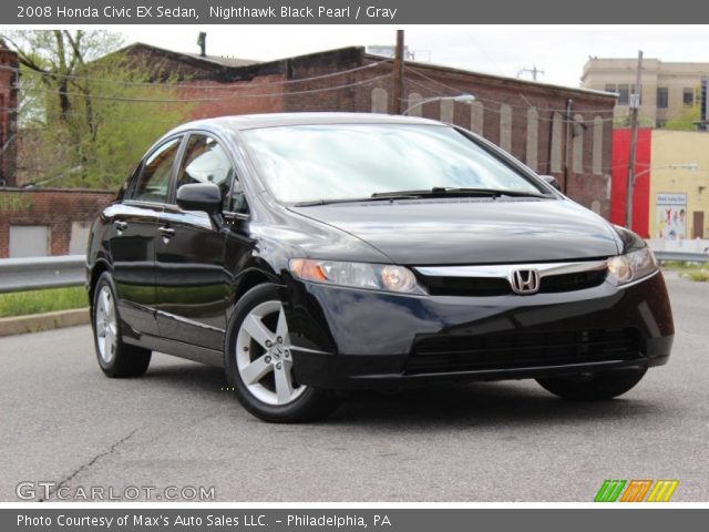 2008 Honda Civic EX Sedan in Nighthawk Black Pearl