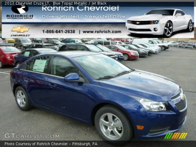 2013 Chevrolet Cruze LT in Blue Topaz Metallic