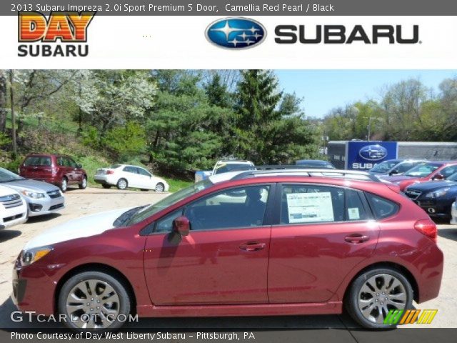 2013 Subaru Impreza 2.0i Sport Premium 5 Door in Camellia Red Pearl