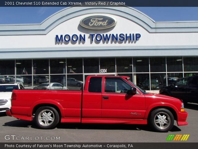 2001 Chevrolet S10 Extended Cab Xtreme in Victory Red