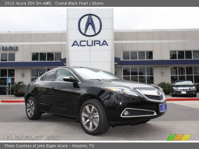 2013 Acura ZDX SH-AWD in Crystal Black Pearl