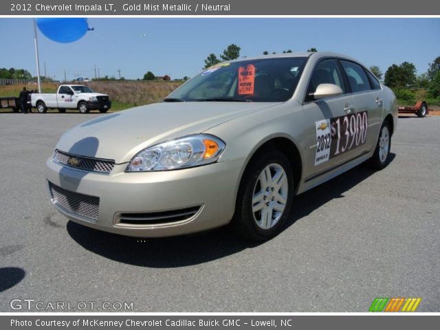 2012 Chevrolet Impala LT in Gold Mist Metallic