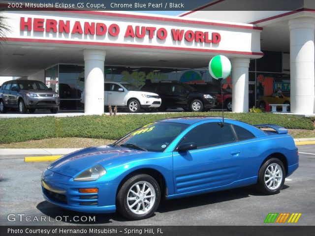 2002 Mitsubishi Eclipse GS Coupe in Chrome Blue Pearl