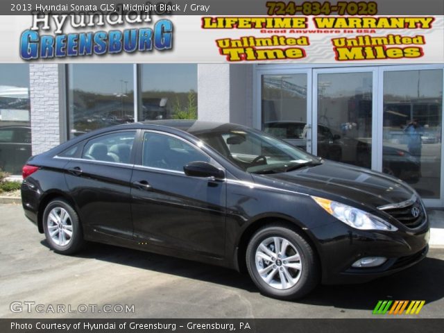 2013 Hyundai Sonata GLS in Midnight Black