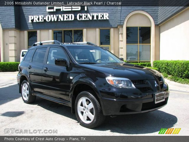 2006 Mitsubishi Outlander Limited in Labrador Black Pearl