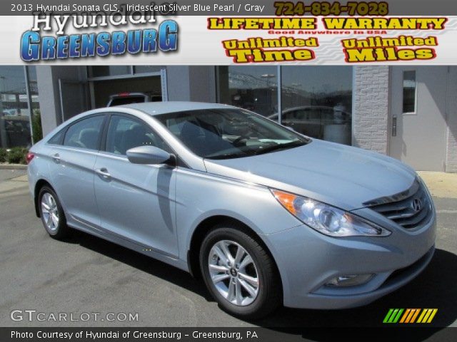 2013 Hyundai Sonata GLS in Iridescent Silver Blue Pearl