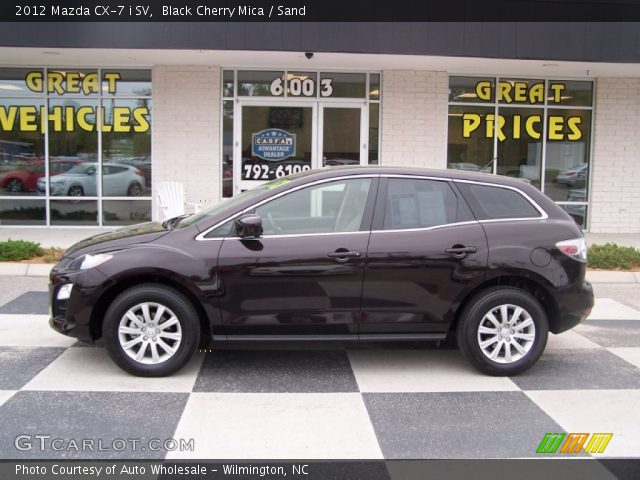 2012 Mazda CX-7 i SV in Black Cherry Mica