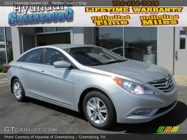 2013 Hyundai Sonata GLS in Radiant Silver
