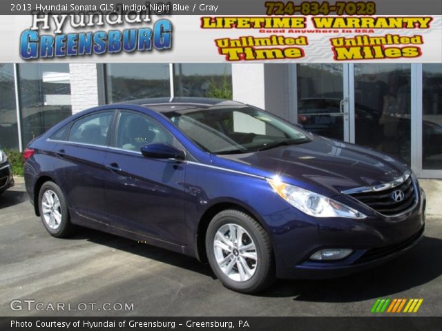 2013 Hyundai Sonata GLS in Indigo Night Blue