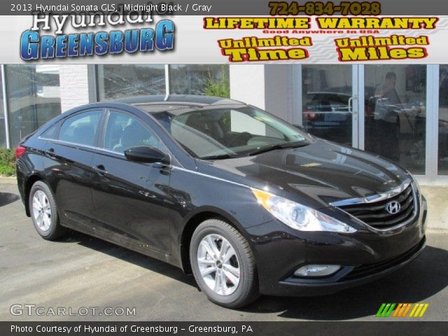 2013 Hyundai Sonata GLS in Midnight Black