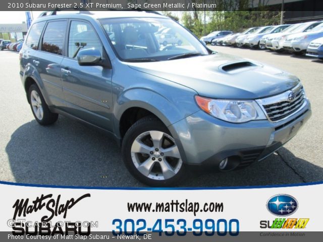 2010 Subaru Forester 2.5 XT Premium in Sage Green Metallic
