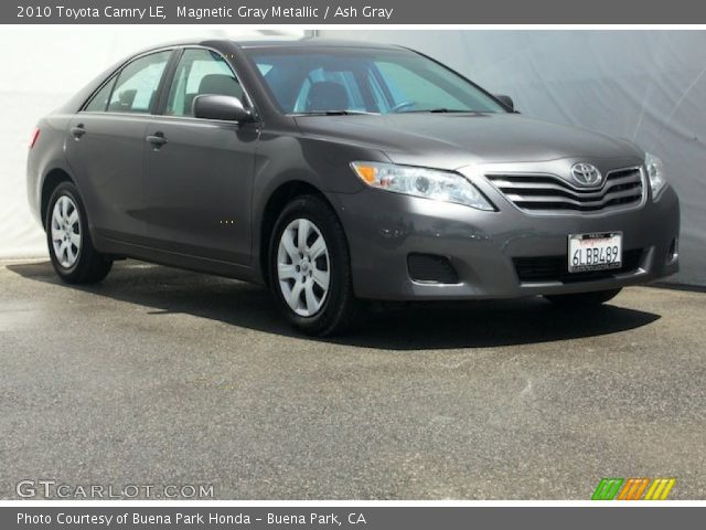2010 Toyota Camry LE in Magnetic Gray Metallic