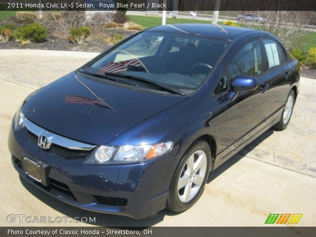 2011 Honda Civic LX-S Sedan in Royal Blue Pearl